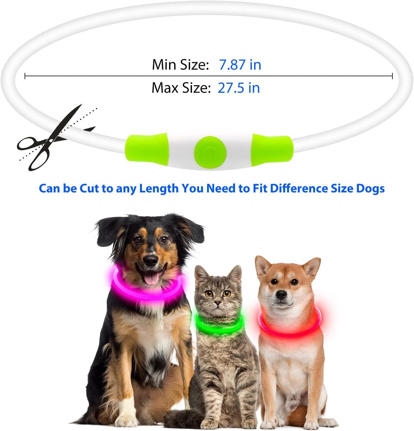 LED Glowing Pet Collars