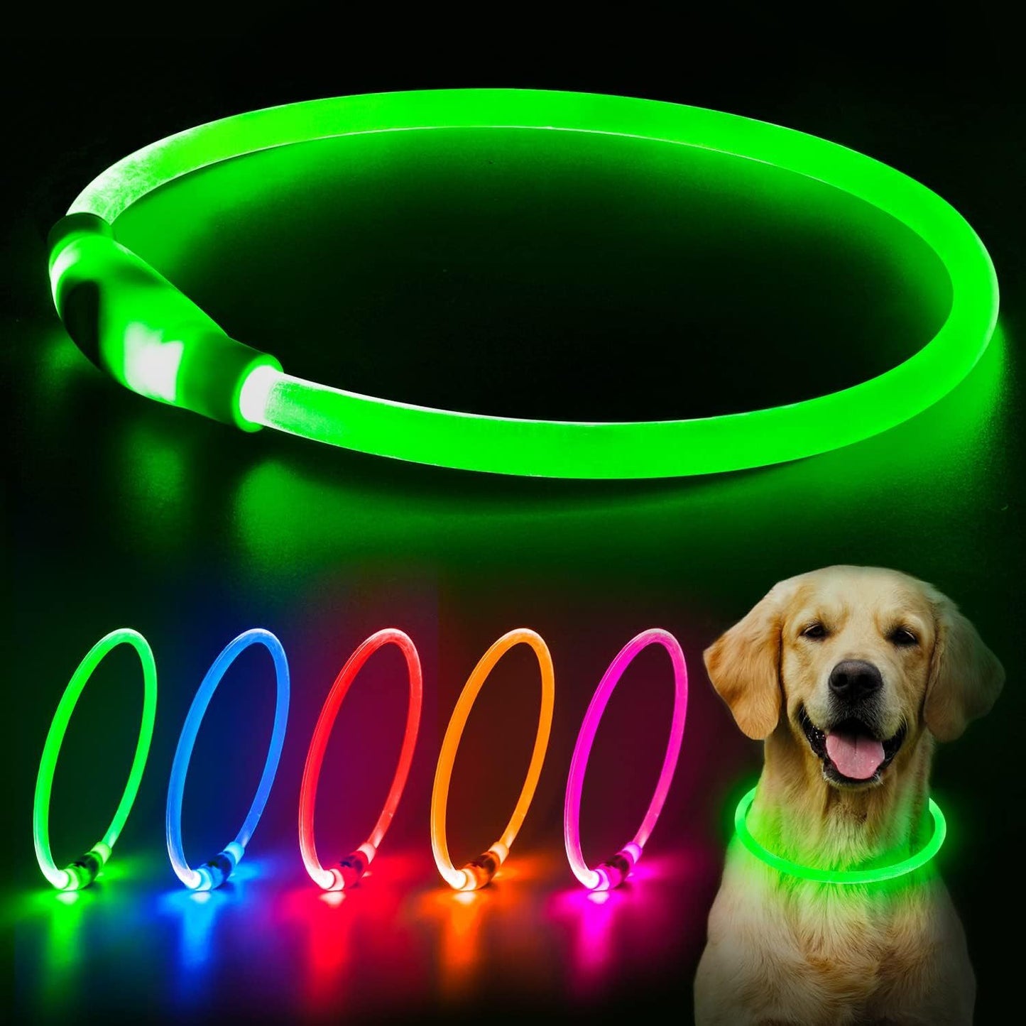 LED Glowing Pet Collars