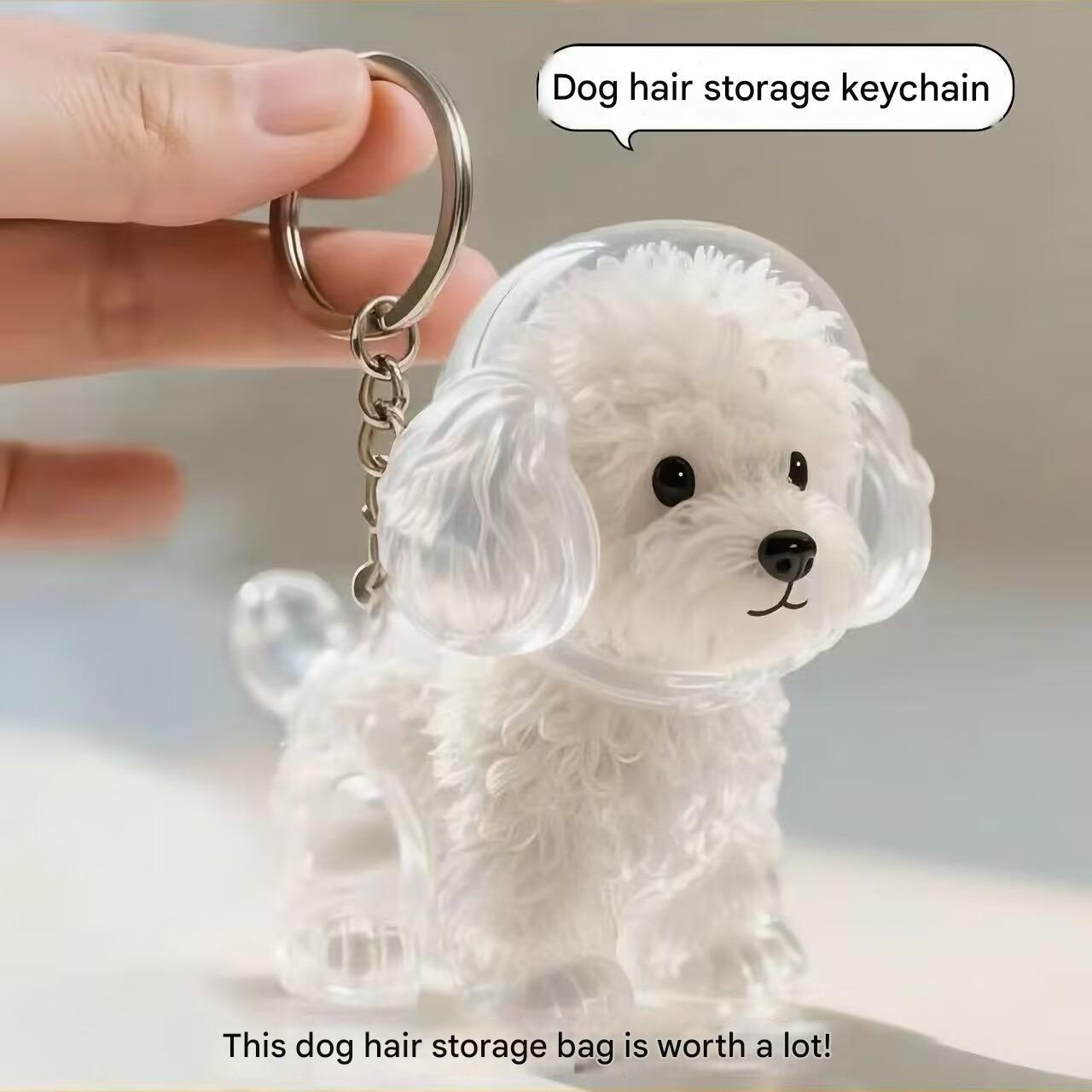 Transparent Fur Storage Box