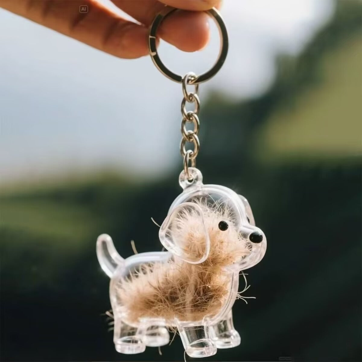 Transparent Fur Storage Box