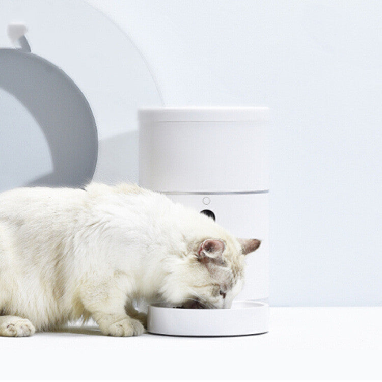 Pet Food Dispenser Bowl with Camera