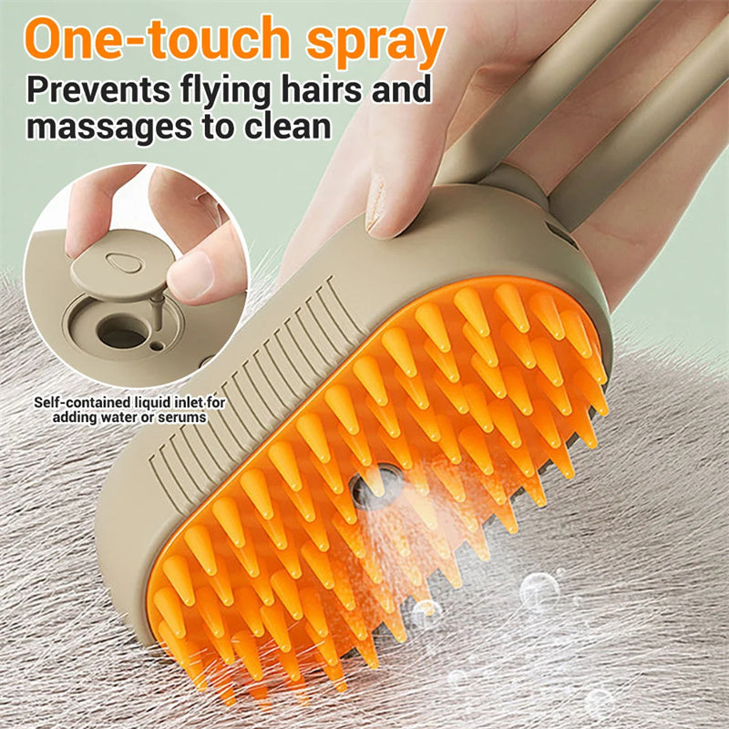 3 In 1 Electric Spray Hair Brush