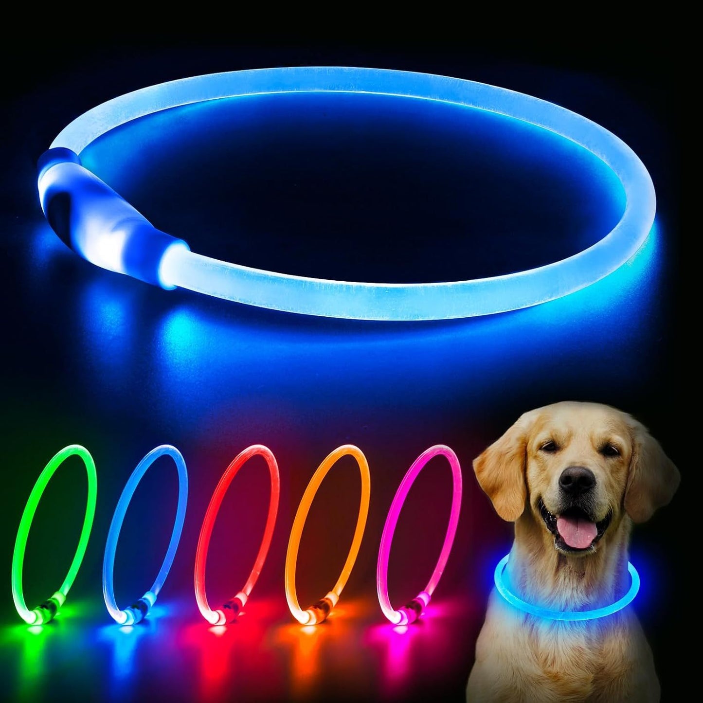 LED Glowing Pet Collars
