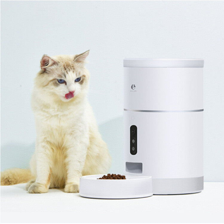 Pet Food Dispenser Bowl with Camera