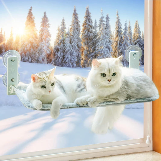 MEWOOFUN Large Cat Window Perch