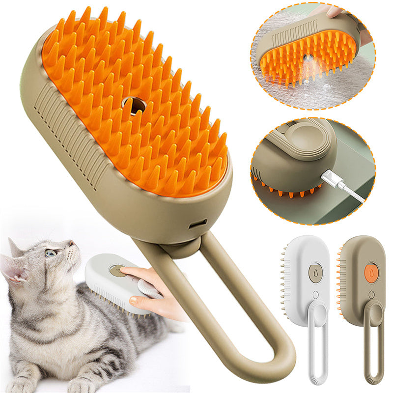 3 In 1 Electric Spray Hair Brush