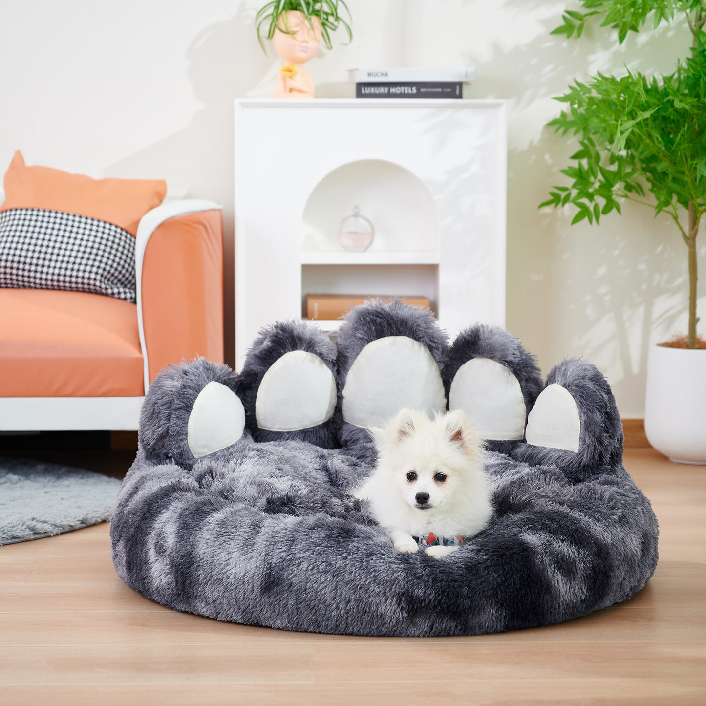 Cute Paw Shape Bed for Dogs & Cats