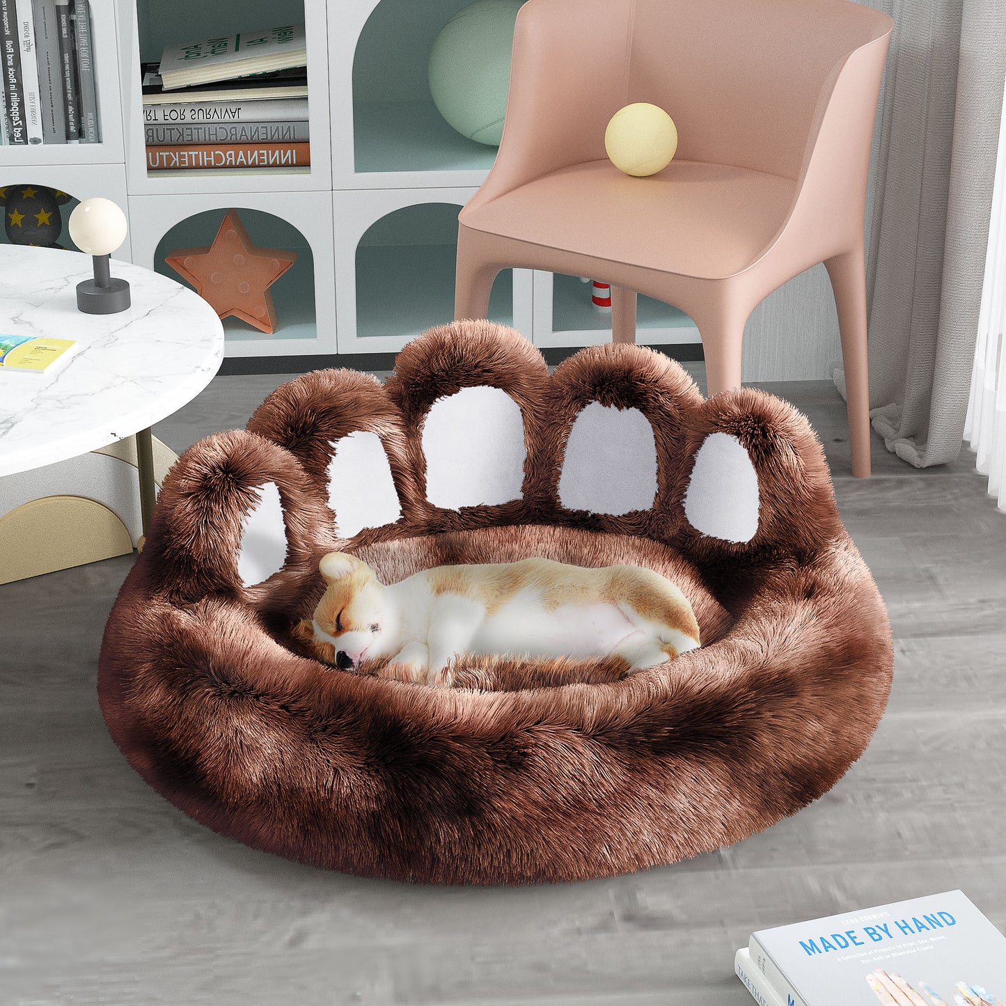 Cute Paw Shape Bed for Dogs & Cats