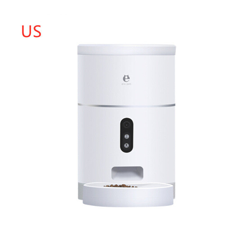 Pet Food Dispenser Bowl with Camera