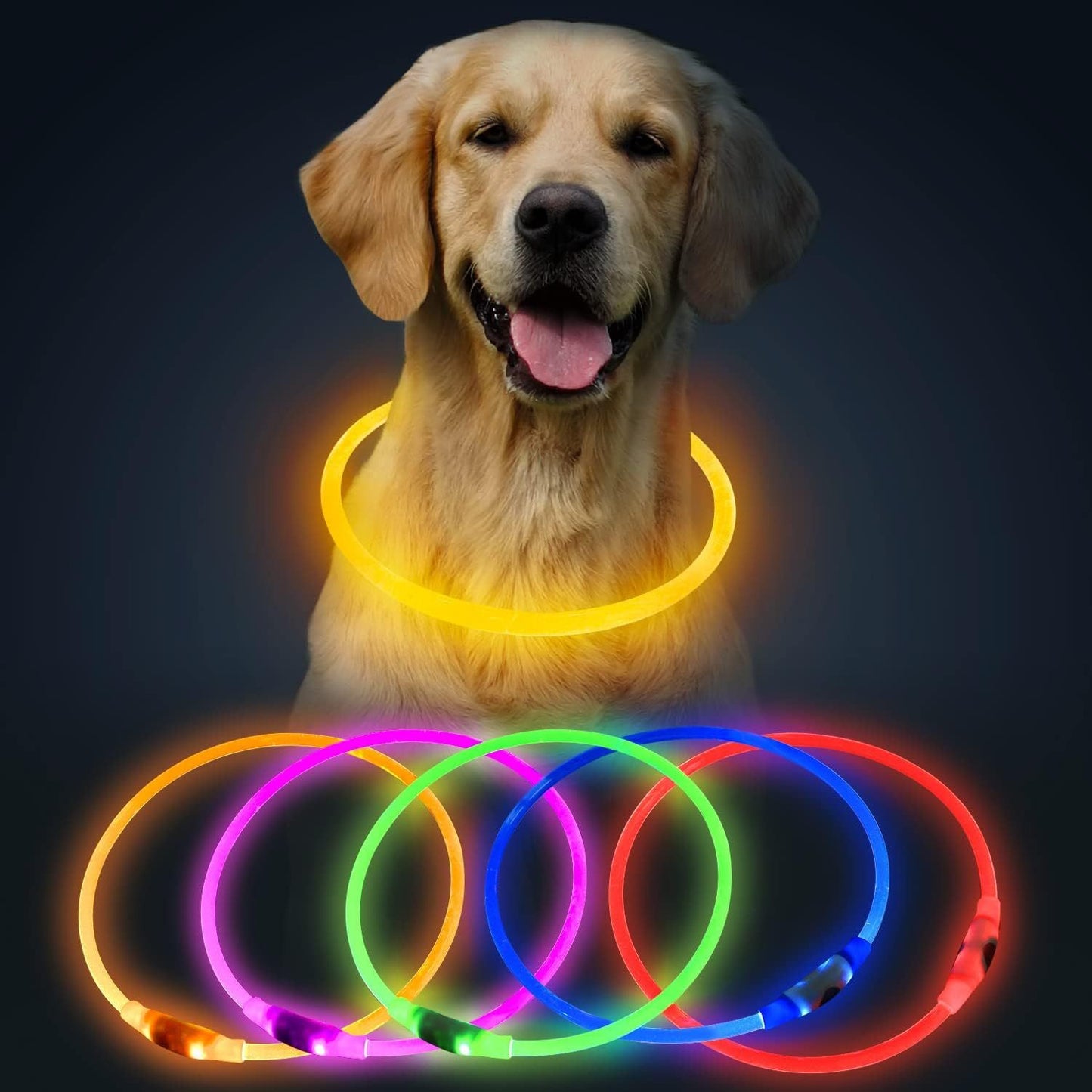 LED Glowing Pet Collars