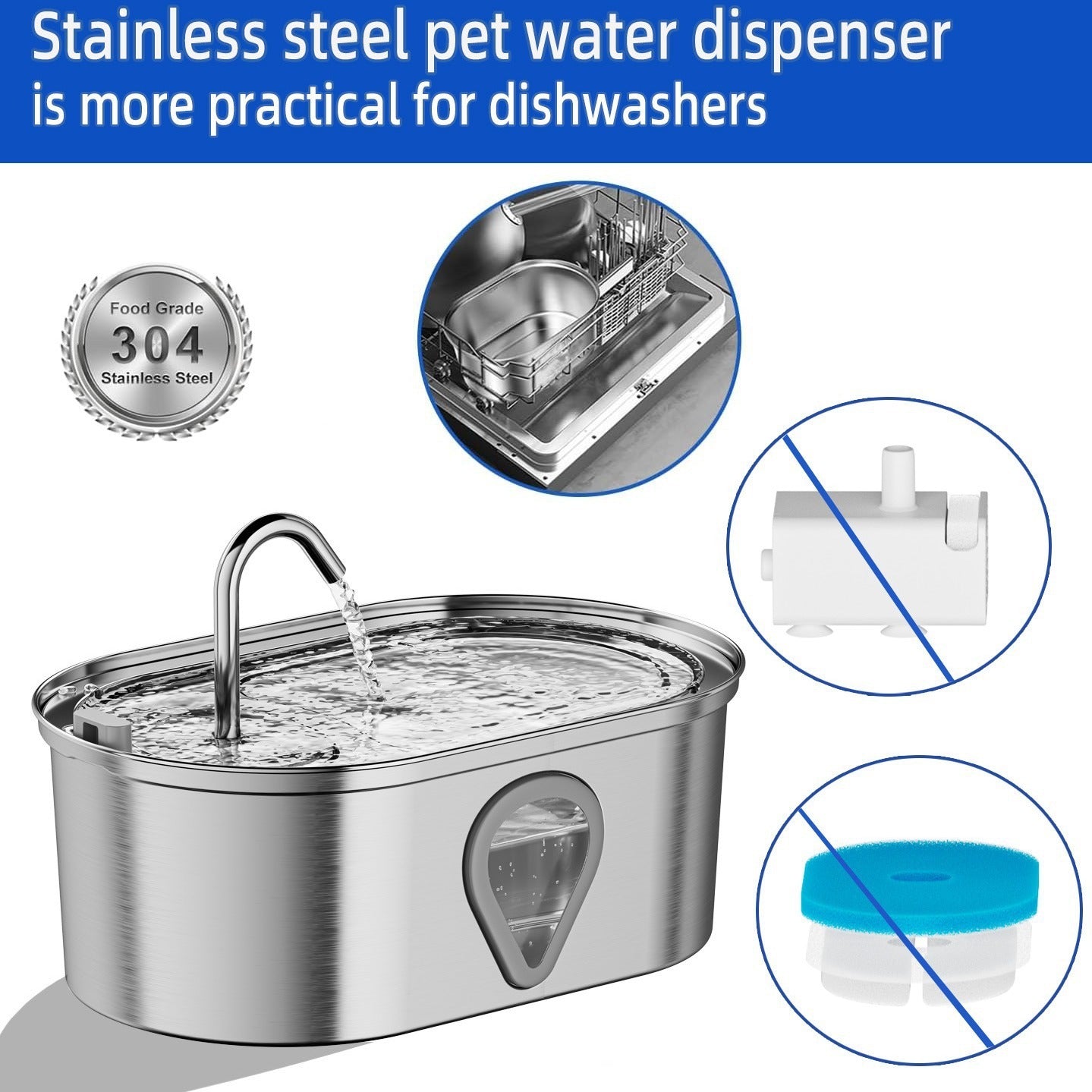 Automatic Fountain Smart Water Feeder