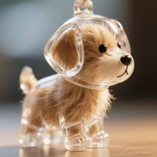 Transparent Fur Storage Box